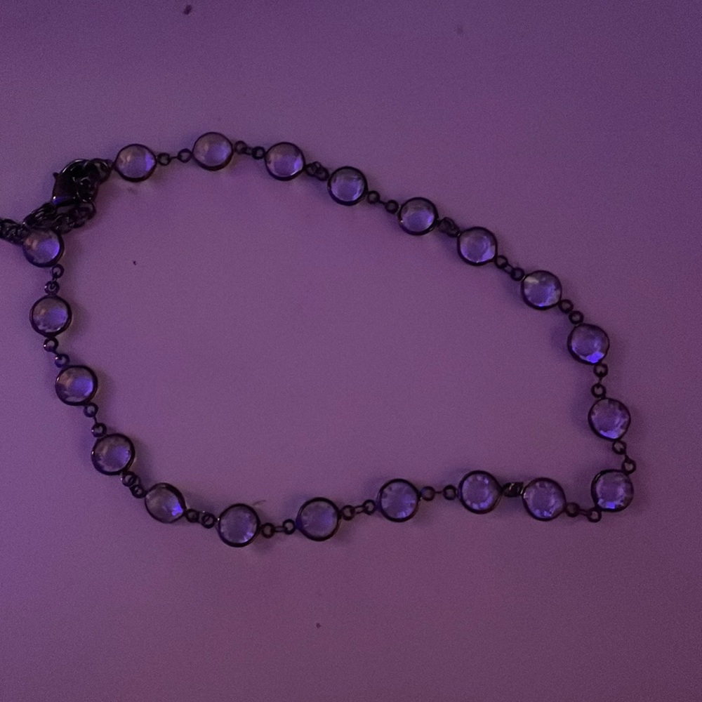 silver necklace